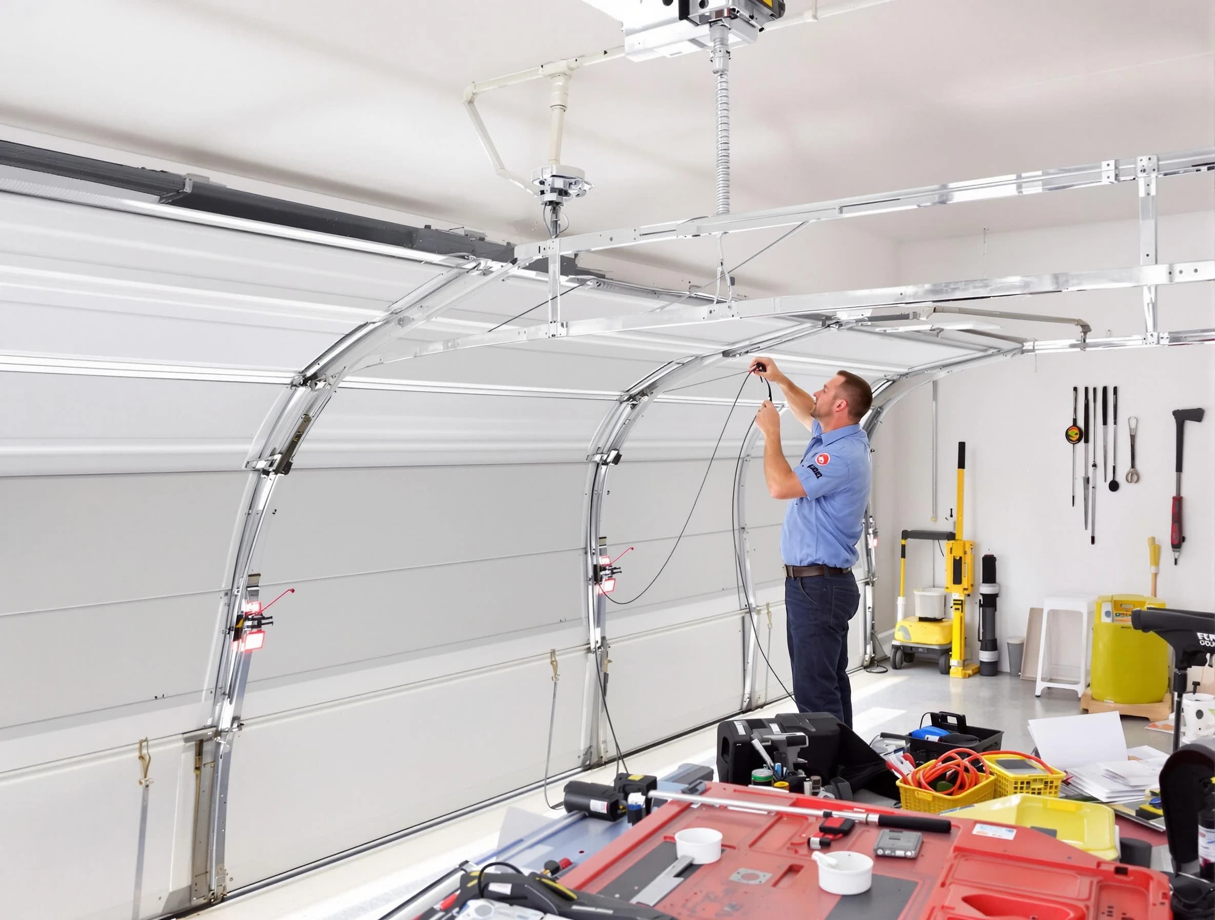 Garage door cable repair service by New Brunswick Garage Door Repair in New Brunswick